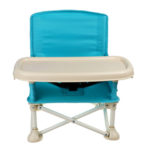 Portable Blue Baby Infant Toddler High Chair Feeding Booster Seat Table Tray New Portable Blue Baby Infant Toddler High Chair Feeding Booster Seat Table Tray New